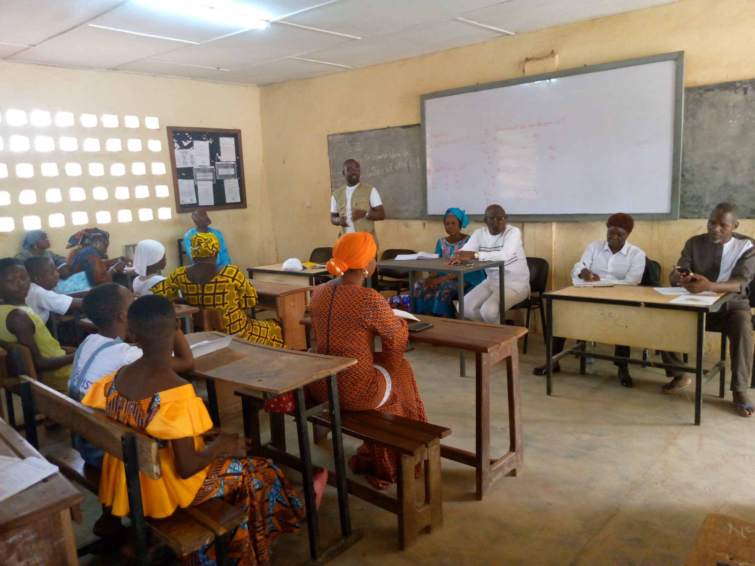 Rencontre avec les bénéficiaires de l espace sur en milieu scolaire